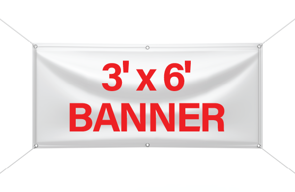 3' x 6' Vinyl Banner