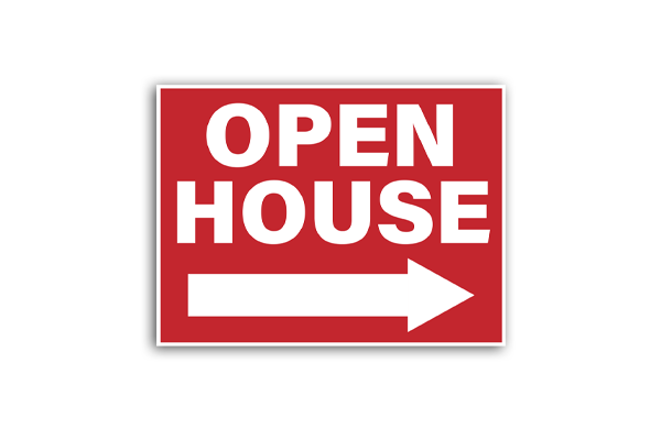 OPEN HOUSE SIGN