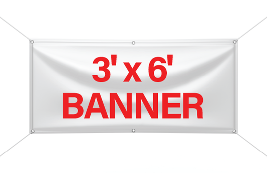 3' x 6' Vinyl Banner