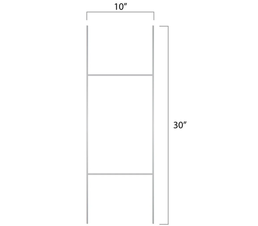 H-Stakes - 30"(H) x 10"(W)